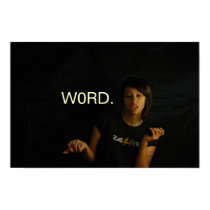 W0RD. posters by Z_Serene W0RD. posters