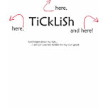 W2T Ticklish Ladies Tank Top (Fitted) t-shirts