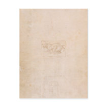 W.54 Study of a dragon Post Card