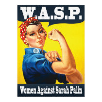 W.A.S.P. - Women Against Sarah Palin posters