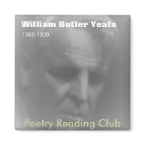 W. B. Yeats Fridge Magnet