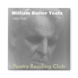 W. B. Yeats Fridge Magnet