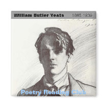 W. B. Yeats Refrigerator Magnet