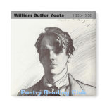 W. B. Yeats Refrigerator Magnet