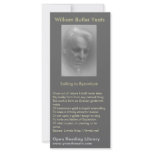 W. B. Yeats Rack Card Design