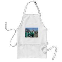 w-Bama (Obama) marches with the Lawn Rangers Aprons