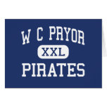 W C Pryor Pirates Middle Fort Walton Beach cards