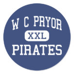 W C Pryor Pirates Middle Fort Walton Beach stickers