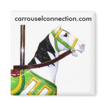 W.F. Mangels Kiddie Carousel Horse magnets