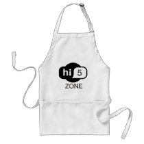 (w) hi5 zone aprons