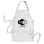 (w) hi5 zone aprons