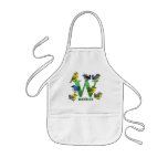 W is for Warbler Kid\'s Apron