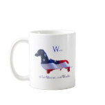 W is for Weiner Mug
