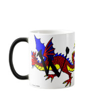 W is for Wyvern mugs