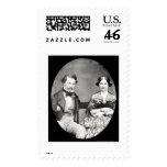 W. &amp; Mary Field Daguerreotype 1858 Stamp