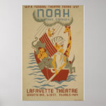W.P.A. Federal Theatre Negro Unit in "Noah" Print