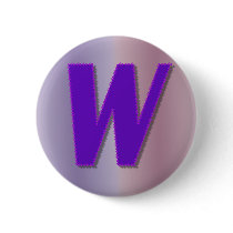 W purple monogram buttons