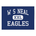 W S Neal Eagles Middle East Brewton Alabama Greeting Cards