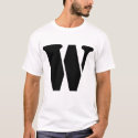 w t-shirts by rhocker w t-shirts