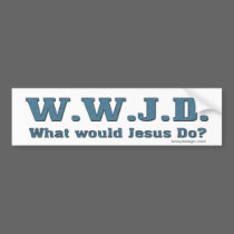 W.W.J.D. bumper stickers