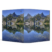 WA, Alpine Lakes Wilderness, Gem Lake, with 2 3 Ring Binders
