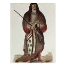 Wa-Na-Ta or 'The Charger', Grand Chief Post Card