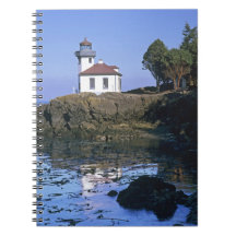 WA, San Juan Island, Lime Kiln lighthouse Note Books