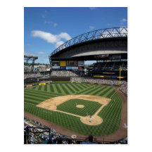 WA, Seattle, Safeco Field, Mariners baseball Post Card
