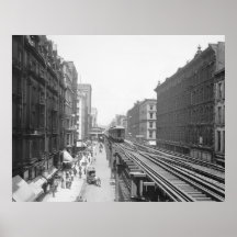 Wabash Avenue: 1900 Poster