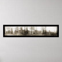 Wabash College IN Photo 1909 Poster