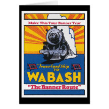 Wabash Train Cards