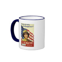 WAC recruiting Poster mugs by tnmpastperfect WAC recruiting Poster mugs