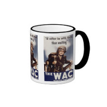 WAC Recruiting Poster Mugs