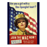 WAC recruiting Poster Post Cards