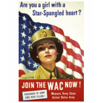 WAC recruiting Poster t-shirts by tnmpastperfect WAC recruiting Poster t-shirts
