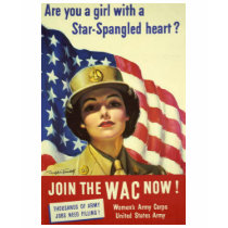WAC recruiting Poster t-shirts by tnmpastperfect WAC recruiting Poster t-shirts