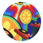 Wacky Citrus stickers