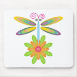 Wacky Dragonfly Mouse Pads