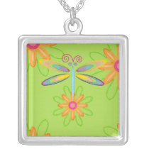 Wacky Dragonfly Necklace necklaces