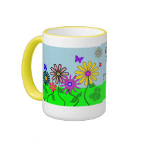 'Wacky Flowers' Mug by Articyn 'Wacky Flowers' Mug