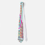 Wacky Retro Print Neck Tie