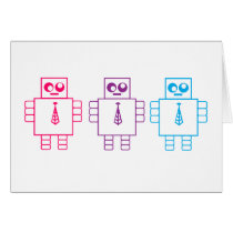 Wacky Robots Card