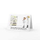 Wacky Scientist (Birthday Card)