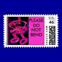 Wacky Smacky RoBoT - Please Do Not Bend postage by 3DMOONMAN Wacky Smacky RoBoT - Please Do Not Bend postage