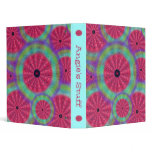 Wacky Sunshine Watermelon Mandala 1" Binder