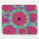 Wacky Sunshine Watermelon Mandala Mousepad
