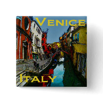 Wacky Travel Gifts - Venice buttons