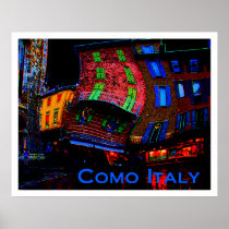 Wacky Travel Posters - Como Italy posters