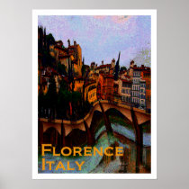 Wacky Travel Posters - Florence Italy posters