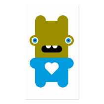Wacky Wabbit bookmark Business Card Template